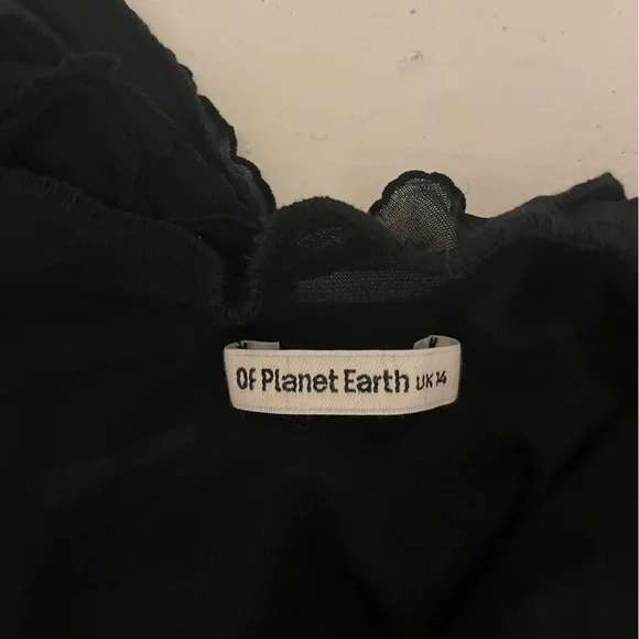 Of Planet Earth pompeii top black uk size 14 - Picture 4 of 4